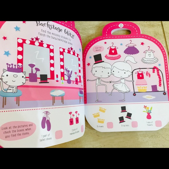 My Pretty Pink Dance Book, Headbands & Socks - Picture 6 of 8